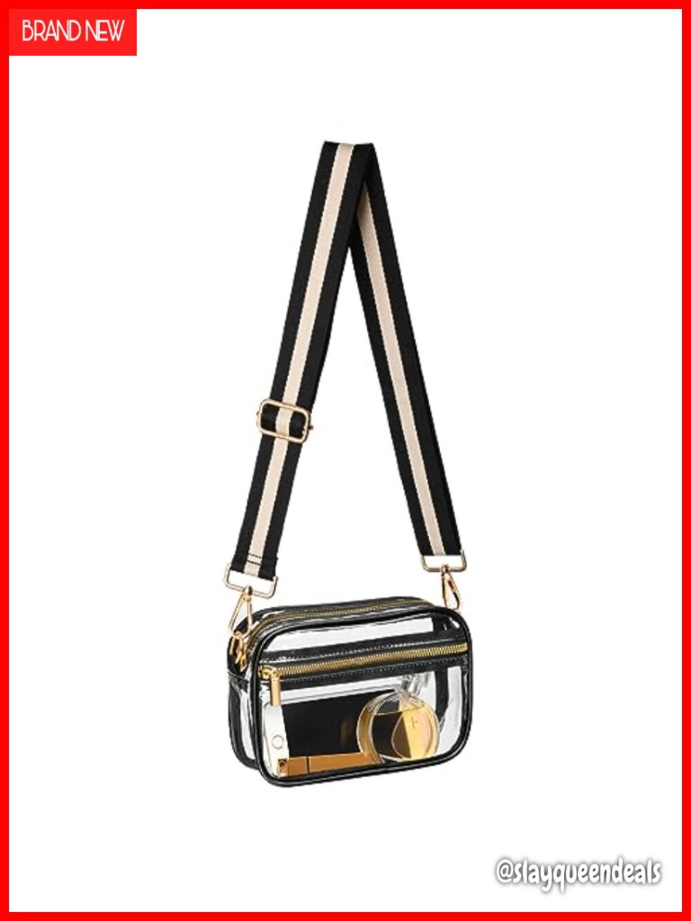 FANGSUN Clear Bag Stadium Approved Crossbody Purse